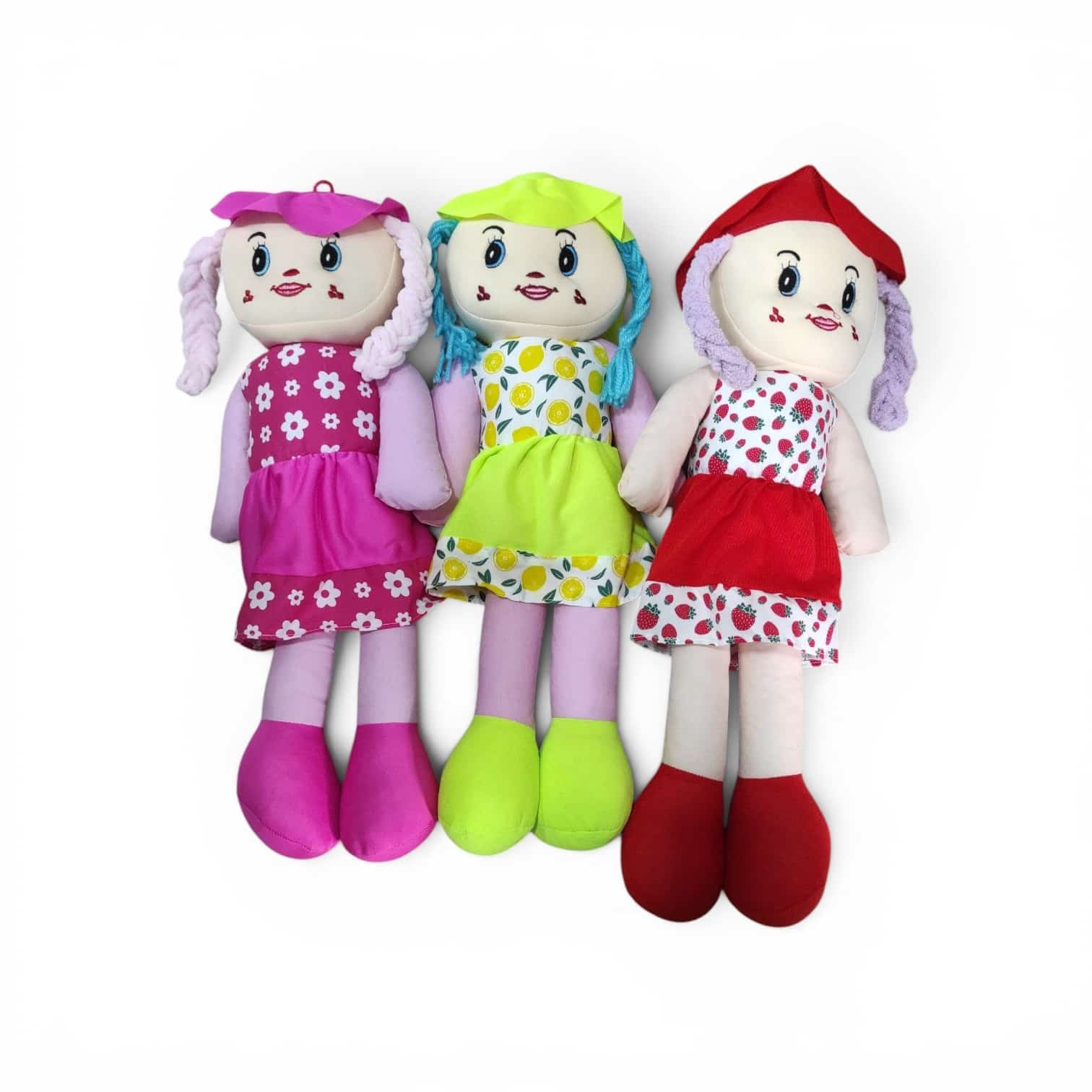 Toptan Bez Bebek 55 cm poşetli karışık renkli bcr1159
